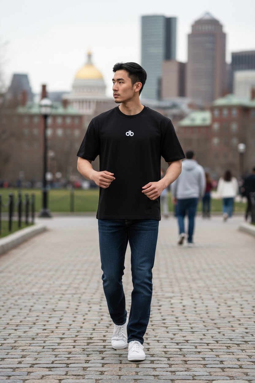 db Sueded Cotton T-Shirt