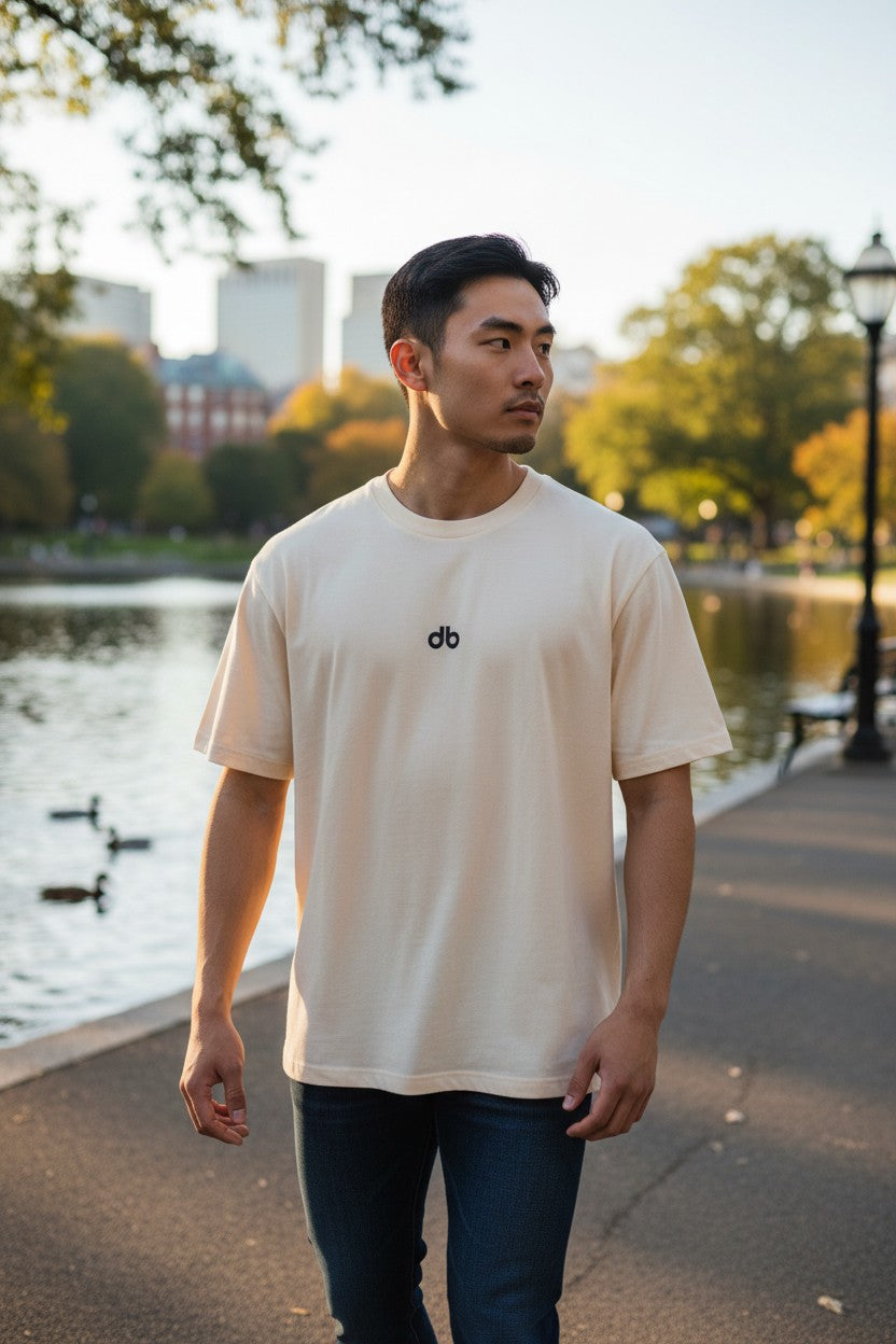 db Sueded Cotton T-Shirt
