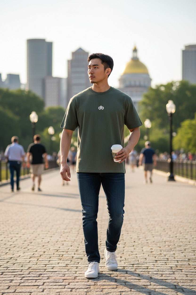 db Sueded Cotton T-Shirt