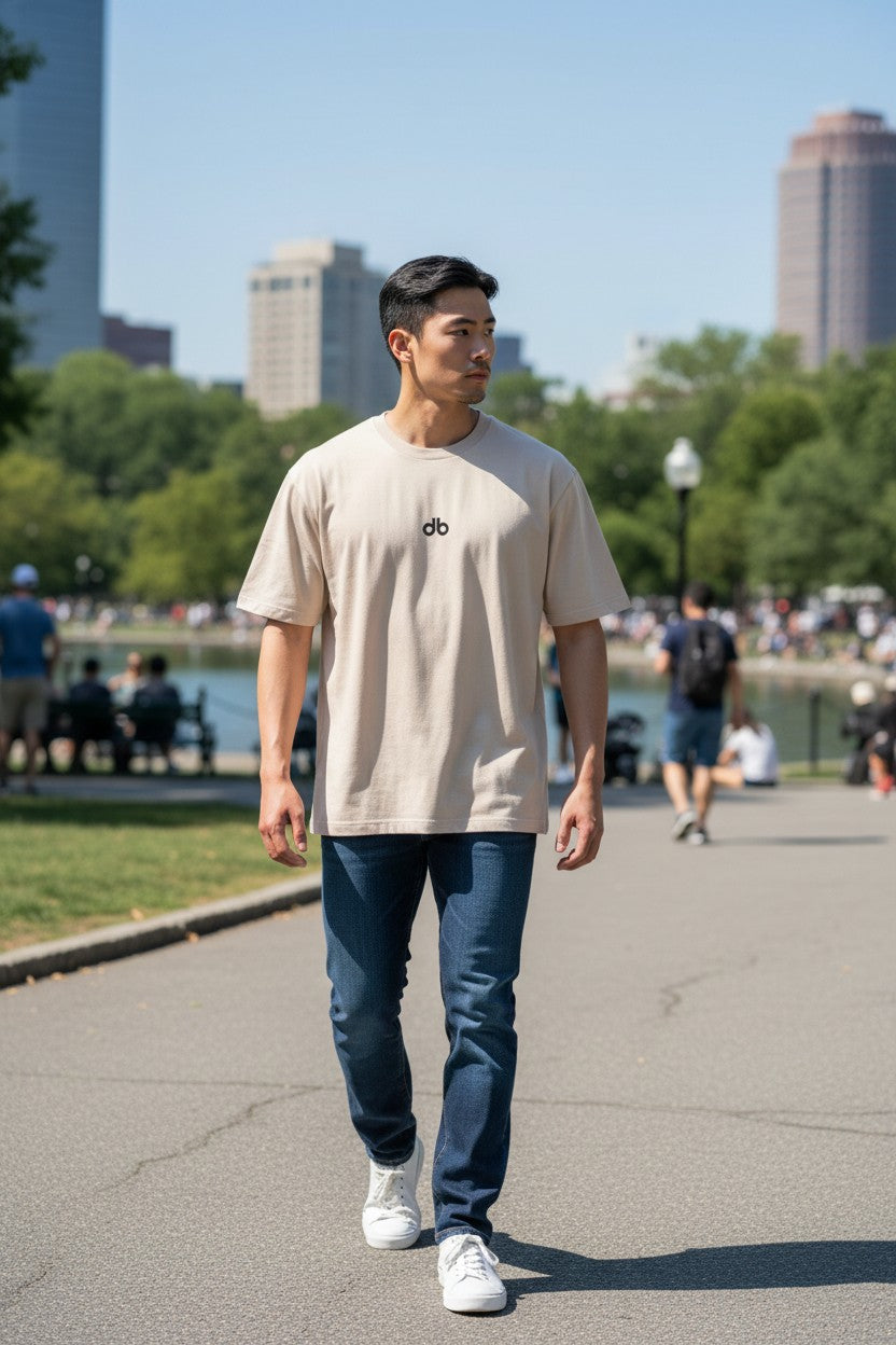 db Sueded Cotton T-Shirt