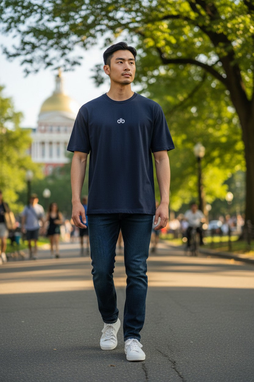 db Sueded Cotton T-Shirt