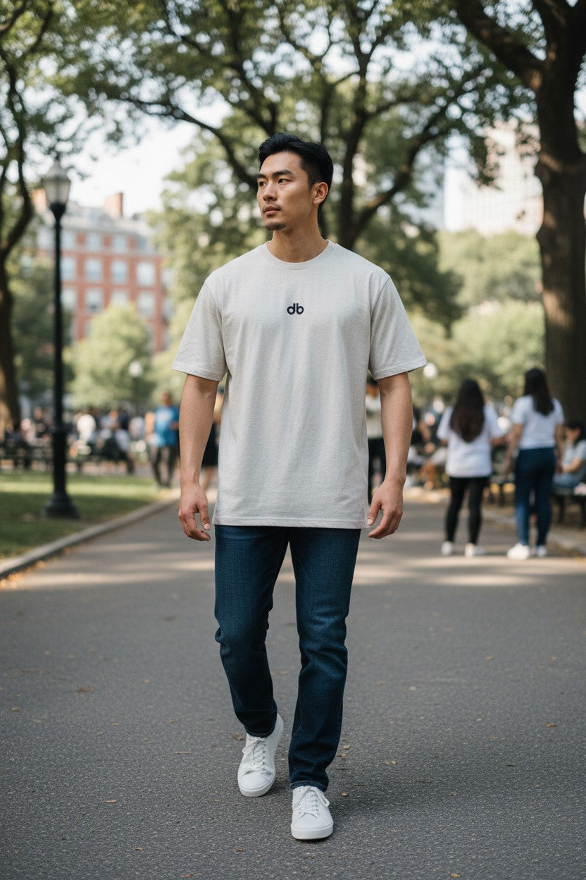 db Sueded Cotton T-Shirt