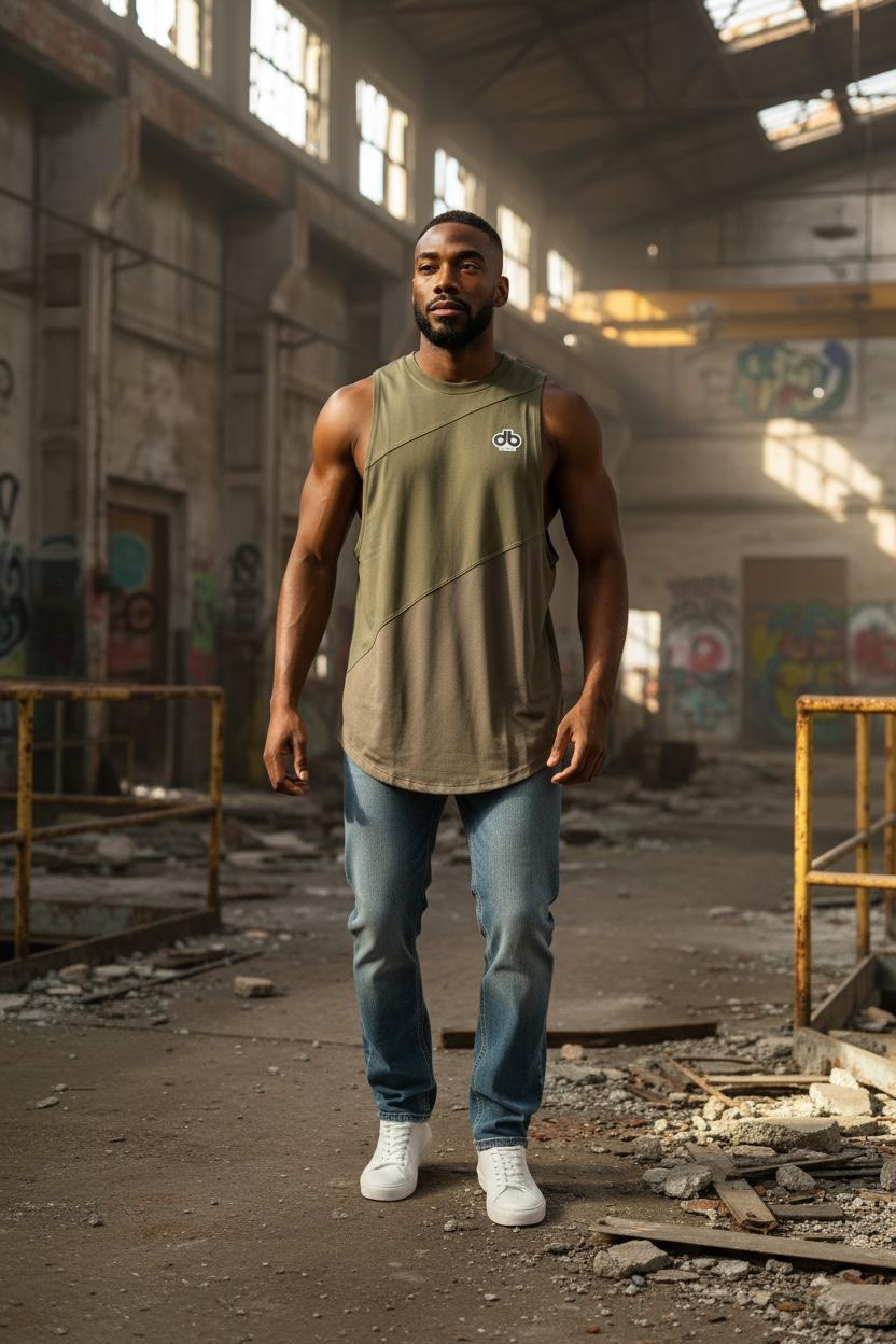 db Fitness Performance Mesh Tank