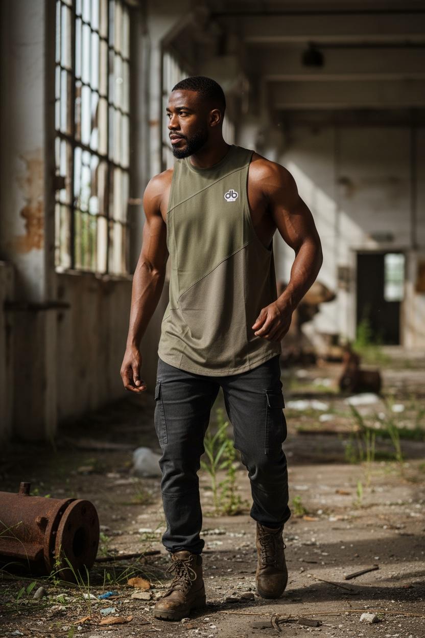 db Fitness Performance Mesh Tank