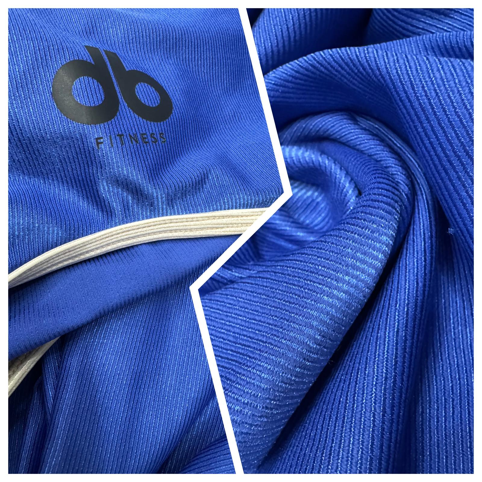 db Dumbbell Fitness Cobalt Luxe Active Set — Top + Leggings