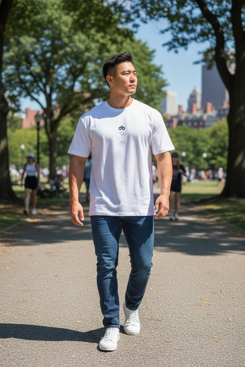 db Sueded Cotton T-Shirt